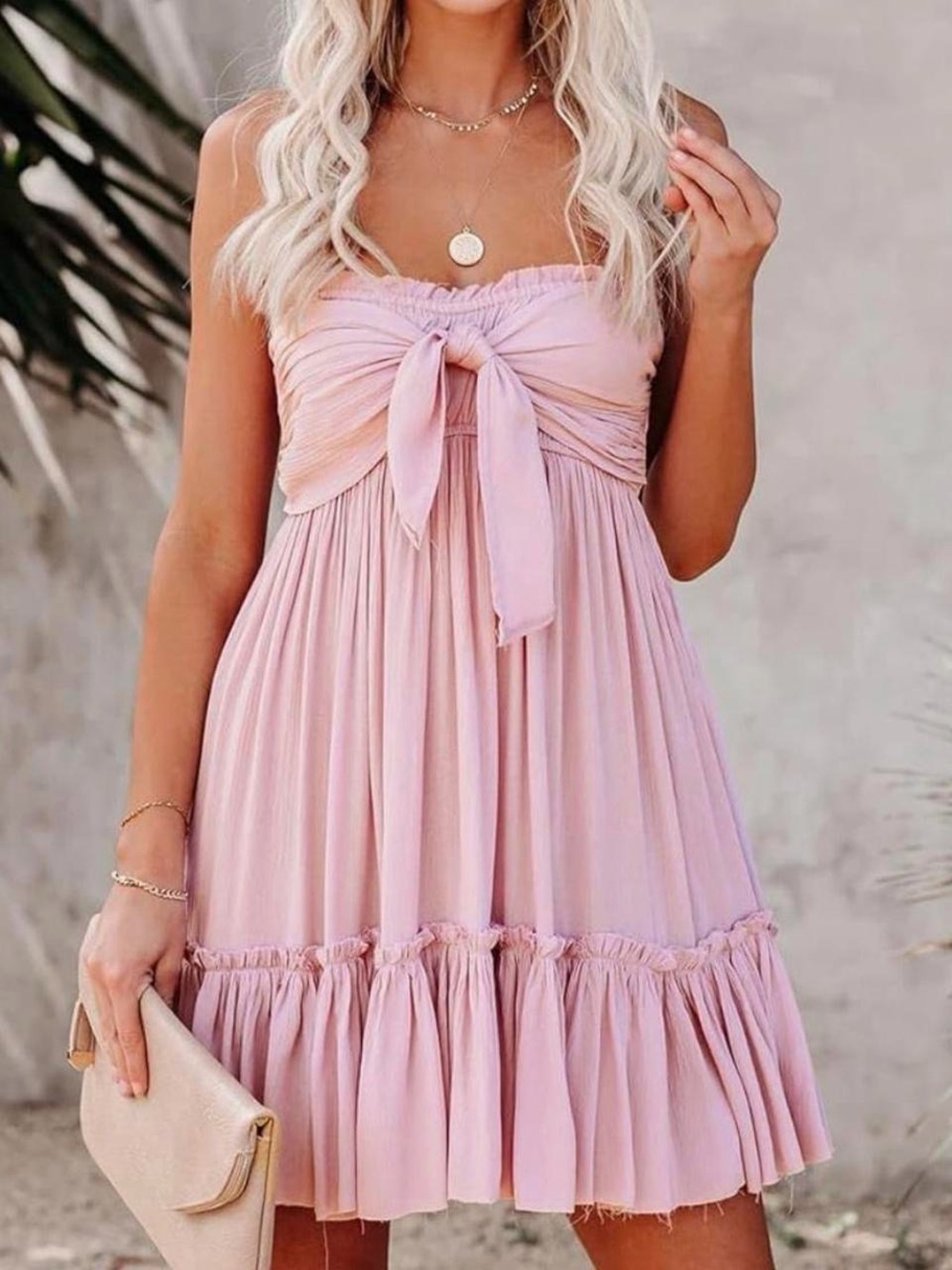NWT R. Vivimos Summer Boho Beach Mini Dress Size S